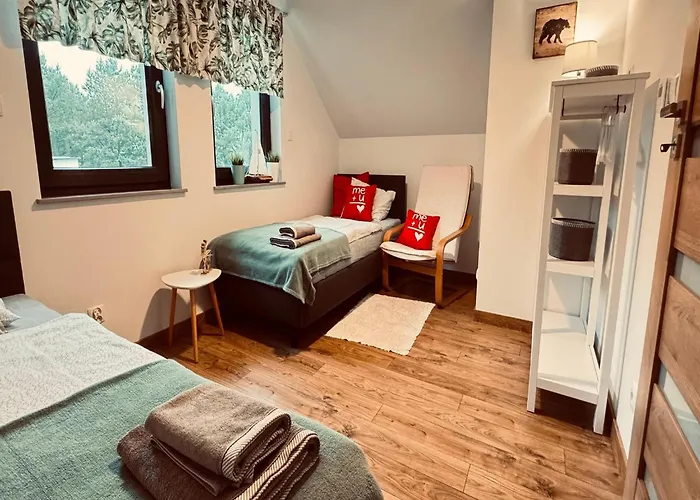 With Jacuzzi, For 5 People * Rozewie